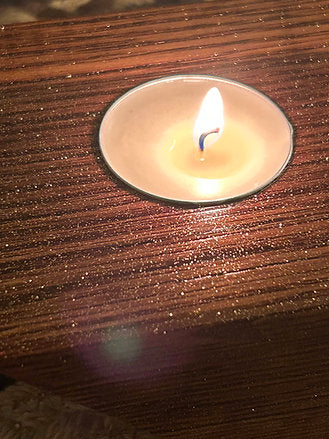 Reclaimed Barnwood Tealight Holders (3)