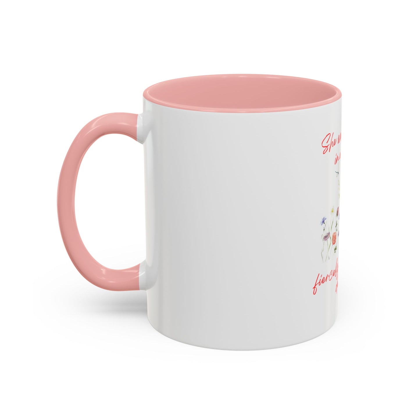 She Was A Wildflower Accent Coffee Mug (11oz)