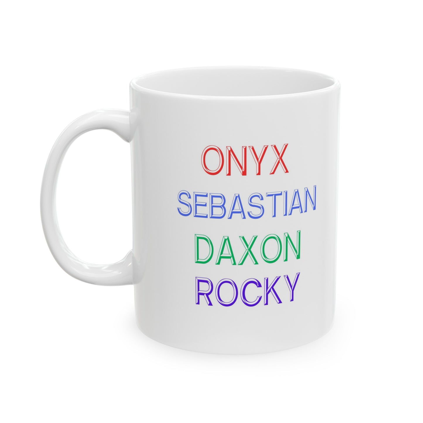 The Only 4some I want Ceramic Mug, (11oz, 15oz)