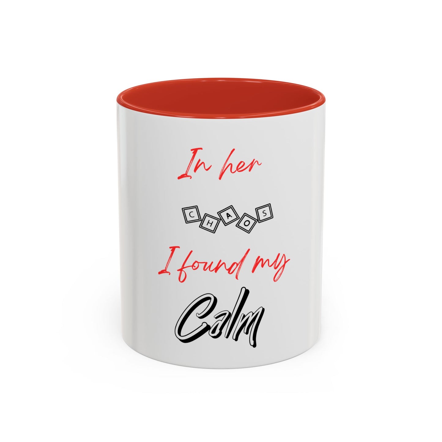 In her Chaos Accent Coffee Mug (11oz)